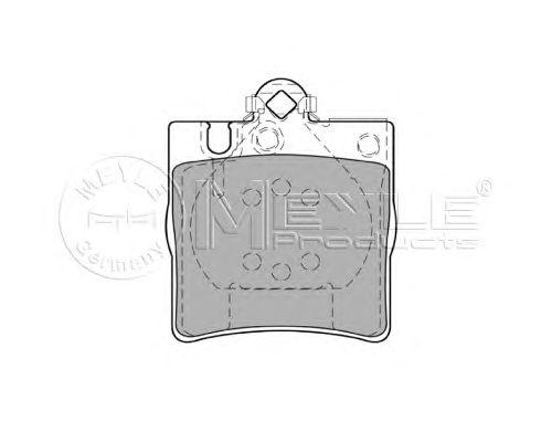Тормозные колодки MEYLE 025 218 9915