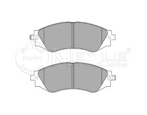Тормозные колодки MEYLE 025 232 3417/W