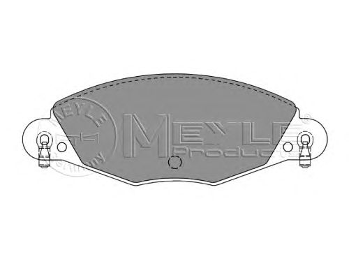 Тормозные колодки MEYLE 025 232 7318
