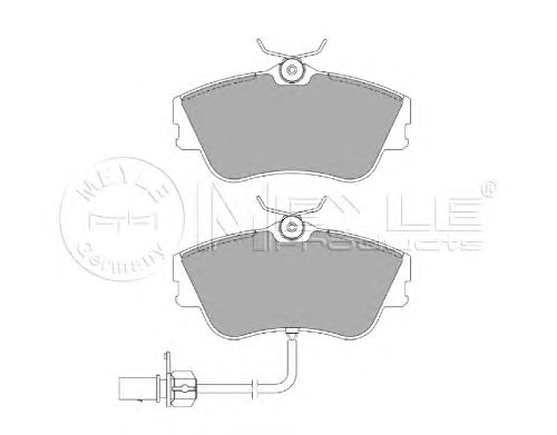 Тормозные колодки MEYLE 025 234 4519/W