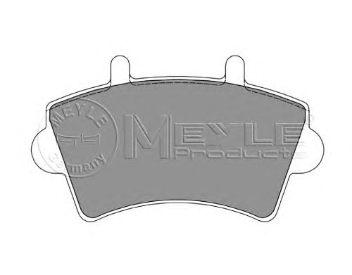 Тормозные колодки MEYLE 025 236 1318