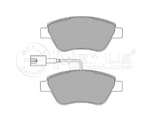 Тормозные колодки MEYLE 025 237 0517/W