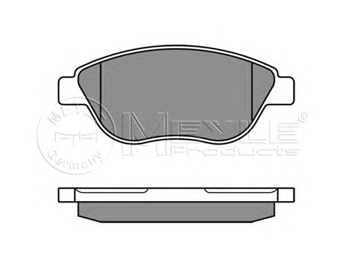 Тормозные колодки MEYLE 025 237 0919/W