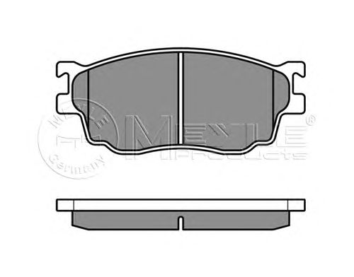 Тормозные колодки MEYLE 025 237 7716/W