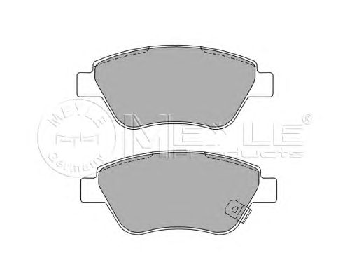 Тормозные колодки MEYLE 025 239 8217/W