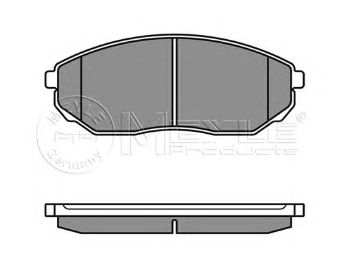 Тормозные колодки MEYLE 025 240 9217/W