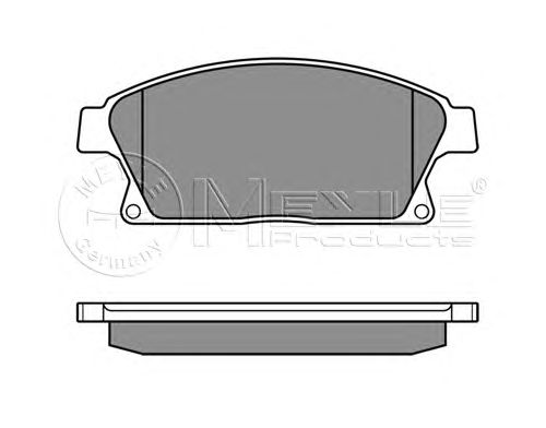 Тормозные колодки MEYLE 025 250 3418/W