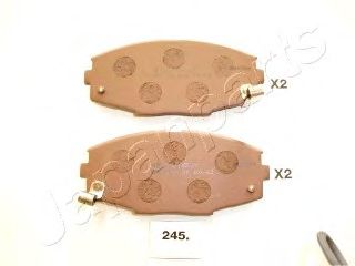 Тормозные колодки JAPANPARTS PA-245AF