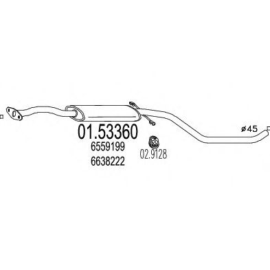 Резонатор MTS 01.53360