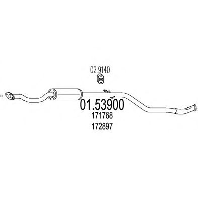 Резонатор MTS 01.53900