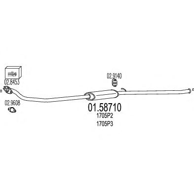 Резонатор MTS 01.58710