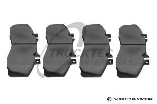 Тормозные колодки TRUCKTEC AUTOMOTIVE 02.35.146