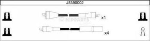Комплект високовольтних проводів NIPPARTS J5390002