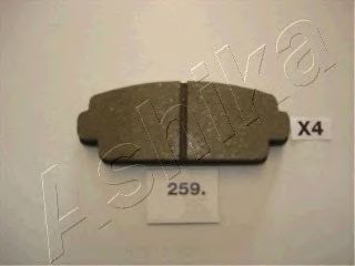 Тормозные колодки ASHIKA 50-02-259