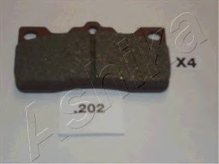 Тормозные колодки ASHIKA 51-02-202