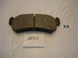 Гальмівні колодки ASHIKA 51-0W-W02