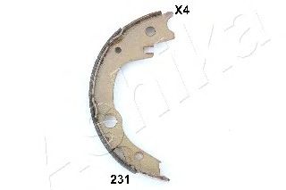 Тормозные колодки ручника ASHIKA 55-02-231