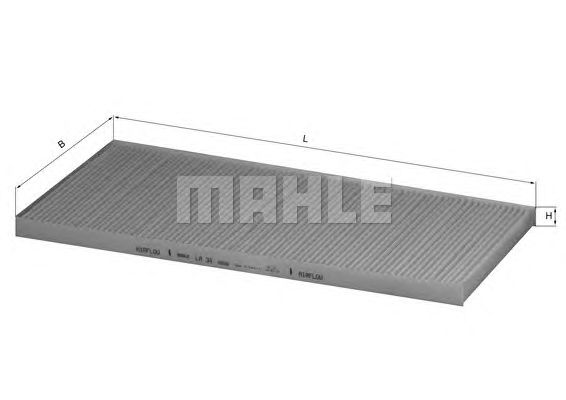Фильтр салона MAHLE ORIGINAL LA 34