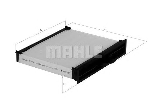 Фільтр салону MAHLE ORIGINAL LA 227