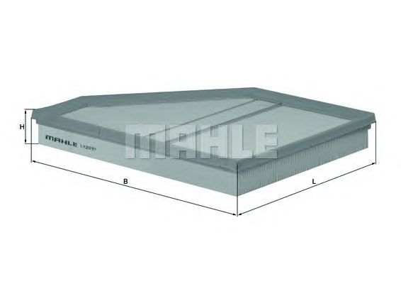 Воздушный фильтр MAHLE LX 2097