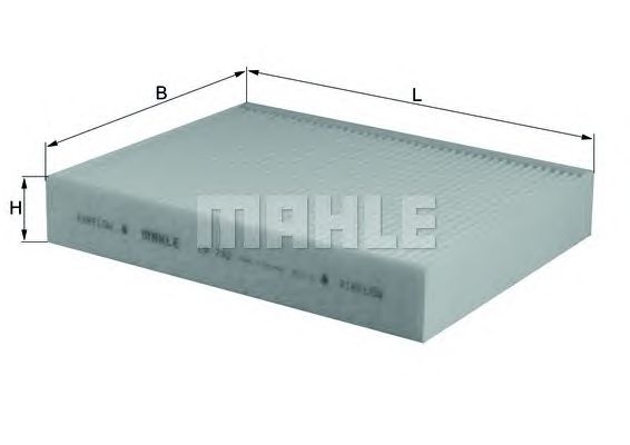 Фильтр салона MAHLE ORIGINAL LA 742