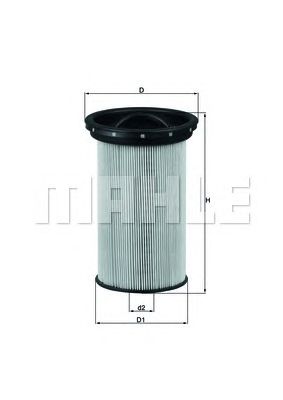 Топливный фильтр MAHLE KX 69