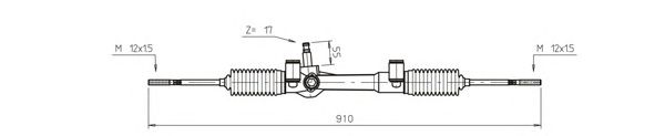 Рульовий механізм GENERAL RICAMBI FI4109