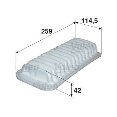 Воздушный фильтр VALEO 585059