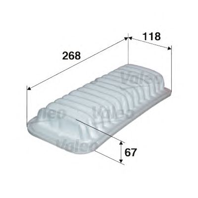 Воздушный фильтр VALEO 585125