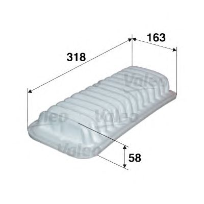 Воздушный фильтр VALEO 585126