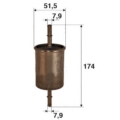 Топливный фильтр VALEO 587020