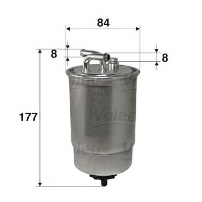 Топливный фильтр VALEO 587517