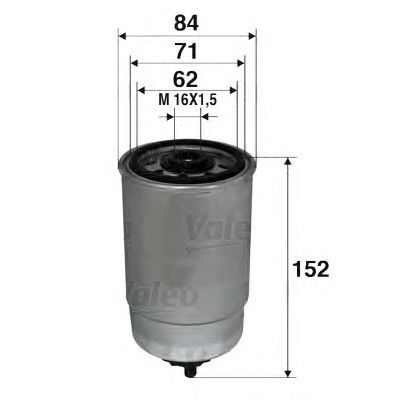 Топливный фильтр VALEO 587713