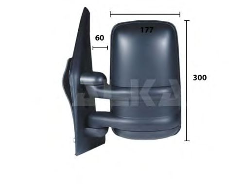 Зеркало заднего вида ALKAR 9264902