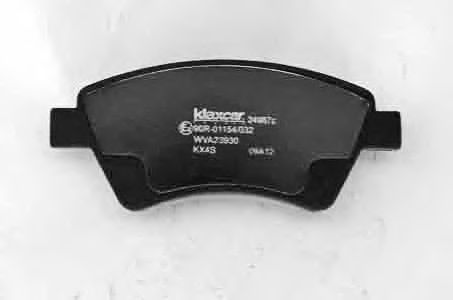 Тормозные колодки KLAXCAR FRANCE 24987z