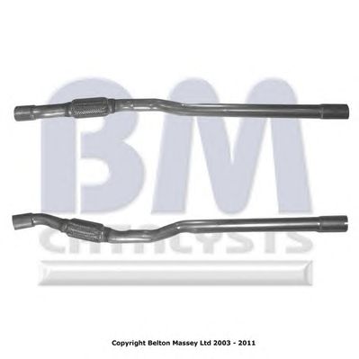 Труба выхлопного газа BM CATALYSTS BM50160