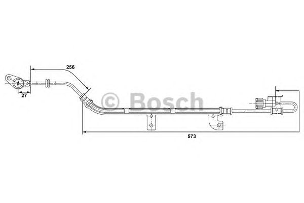 Датчик вращения колеса BOSCH 0 265 006 237