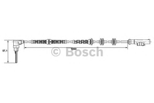 Датчик вращения колеса BOSCH 0 265 007 685