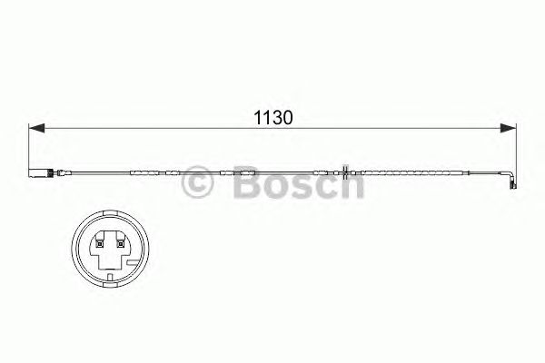 Датчик износа колодок BOSCH 1 987 473 505
