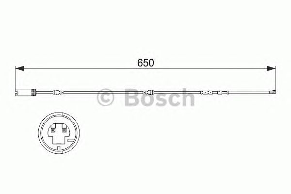 Датчик зносу колодок BOSCH 1 987 473 513