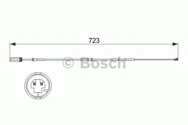 Датчик износа колодок BOSCH 1 987 473 514
