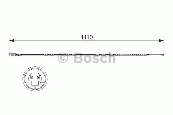 Датчик зносу колодок BOSCH 1 987 473 515