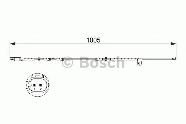 Датчик зносу колодок BOSCH 1 987 473 521