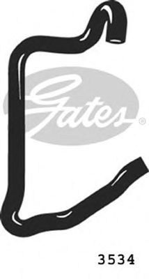 Шланг радиатора GATES 3534