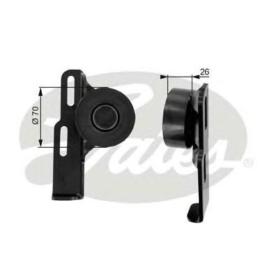 Натяжной ролик поликлинового ремня GATES T36075