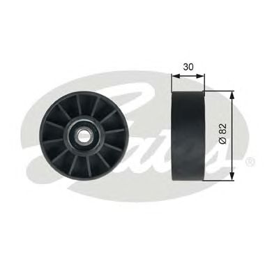 Направляющий / паразитный ролик  поликлинового ремня GATES T36459