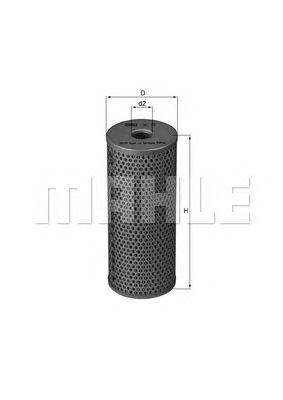 Фильтр системы привода рабочего оборудования KNECHT HX 89