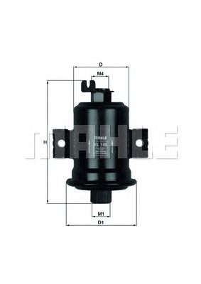 Топливный фильтр KNECHT KL 140