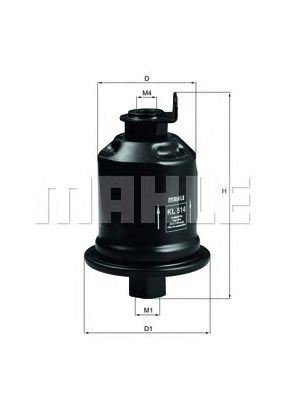 Топливный фильтр KNECHT KL 514