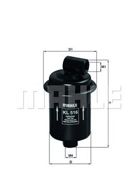 Топливный фильтр KNECHT KL 516
